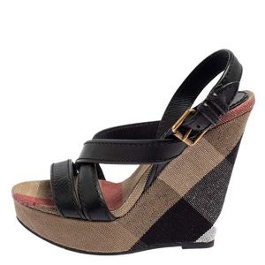 Burberry Wedges Size 6.5